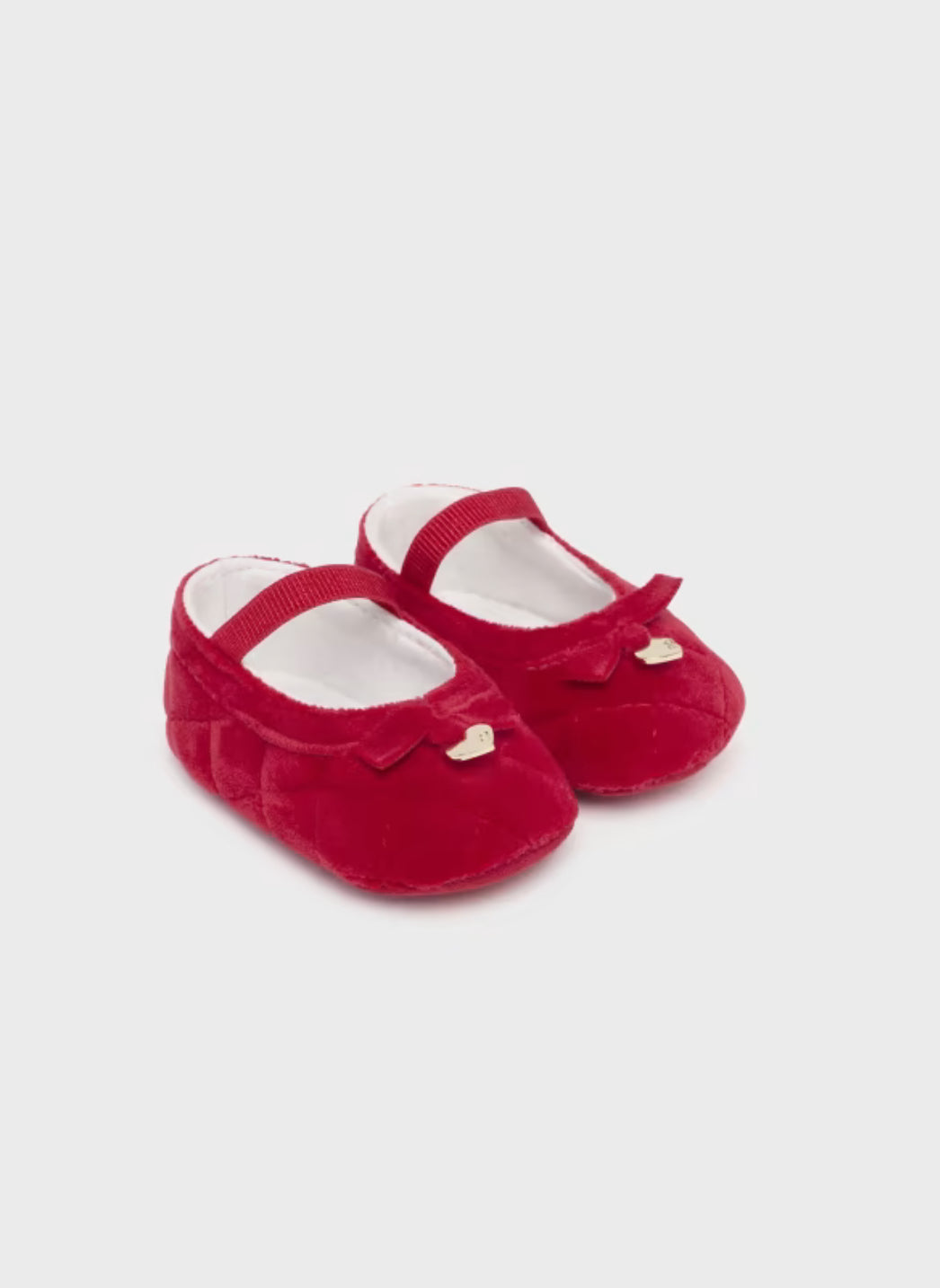 Baby Girls Red Velvet Shoes – My Dream Boutique